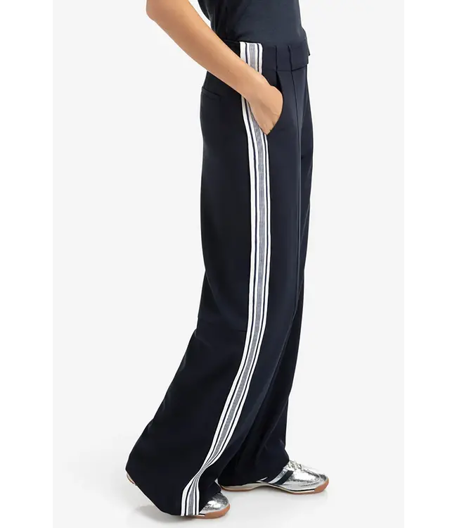 Yaya High waist wide leg trousers