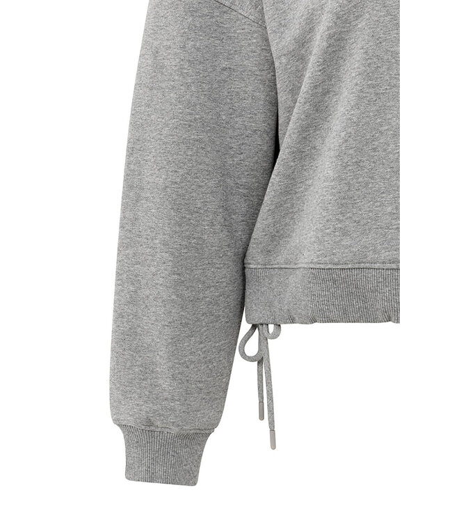 Yaya 01-109094-508 Sweatshirt with pleat detail