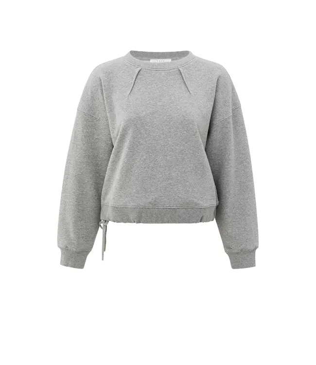 Yaya 01-109094-508 Sweatshirt with pleat detail