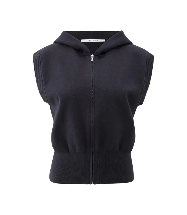 Yaya 01-010116-508 Sleeveless knitted hoody