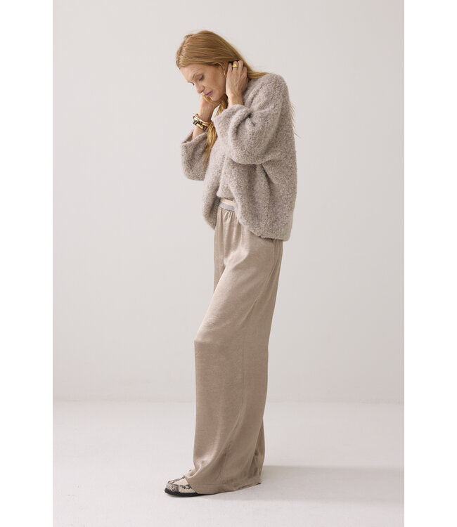 Summum Woman  Trousers Crinkle satin