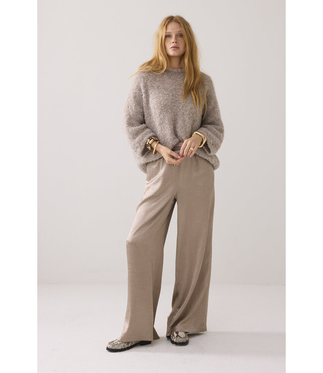 Summum Woman  Trousers Crinkle satin