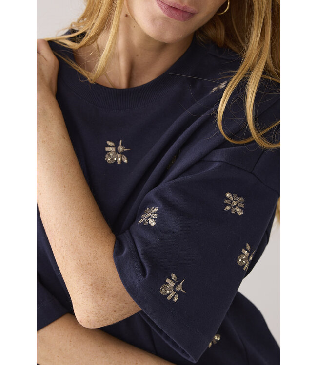 Summum Woman 3s5201-30656 Embellished shortsleeve