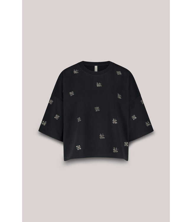 Summum Woman 3s5201-30656 Embellished shortsleeve