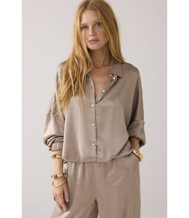 Summum Woman 2s3145-12294 Blouse Crinkle satin