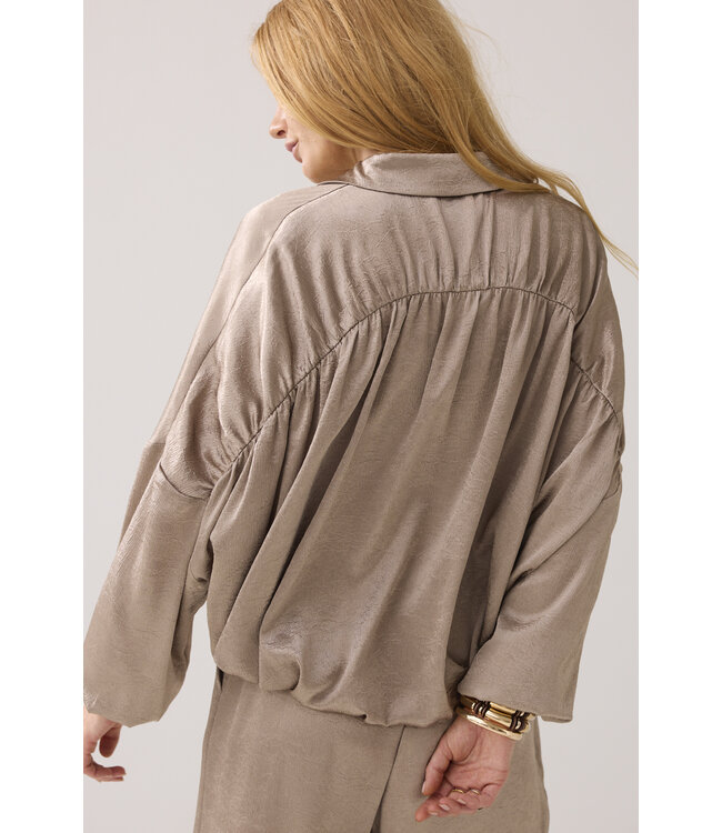 Summum Woman 2s3145-12294 Blouse Crinkle satin