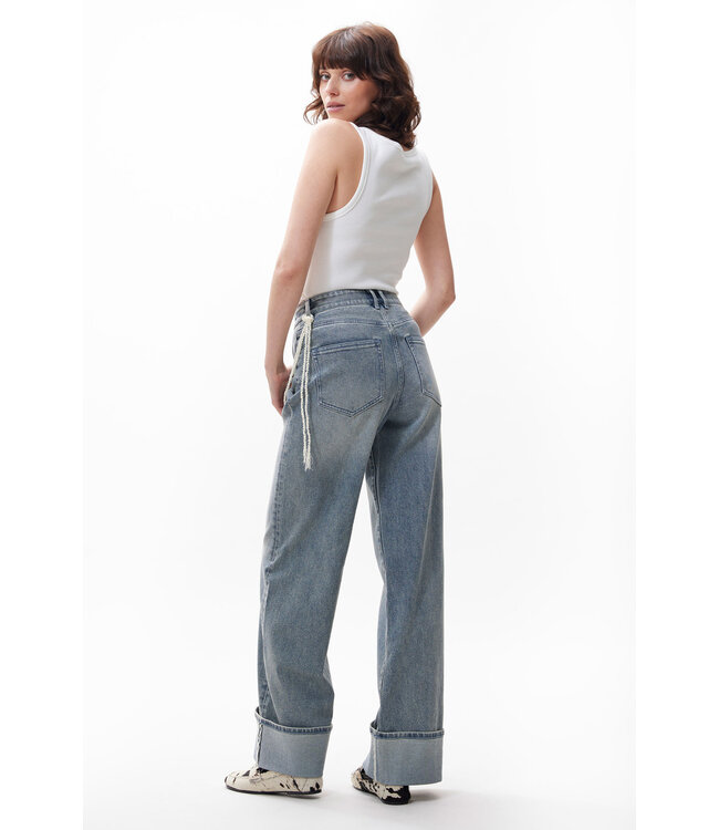 Catwalk Junkie 2503023211 Loose fit jeans with fold