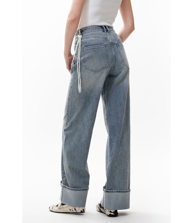 Catwalk Junkie 2503023211 Loose fit jeans with fold