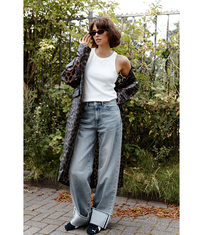 Catwalk Junkie 2503023211 Loose fit jeans with fold