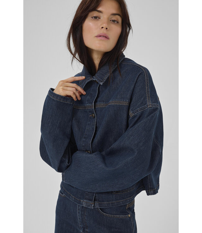 My Essential Wardrobe 10705268 Malle Deco Denim Jacket