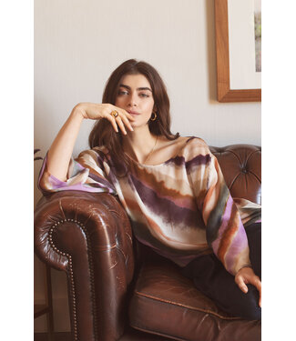 Summum Woman Top wide Zigzag