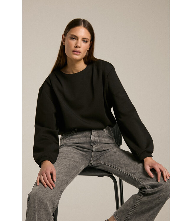 Homage H-CW25M06 Longsleeve Sweater With Shoulder Pleats