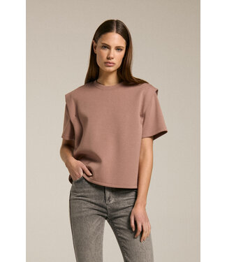 Homage Top With Shoulder Detail
