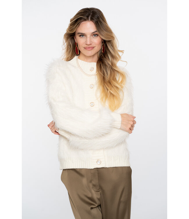 Geisha Cardigan furry