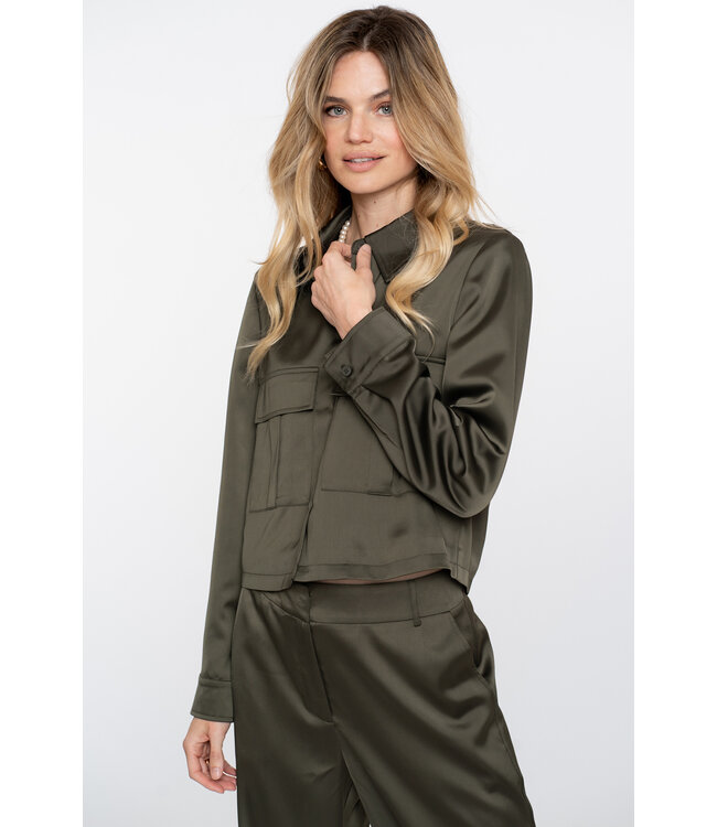 Geisha 55571-21 Jacket shiny