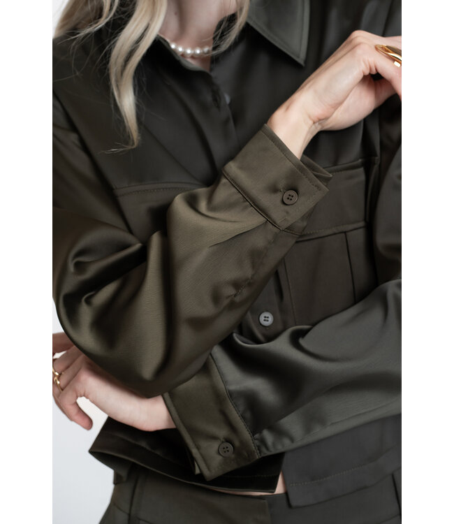 Geisha 55571-21 Jacket shiny