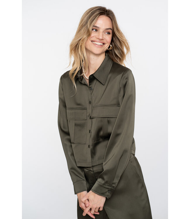 Geisha 55571-21 Jacket shiny