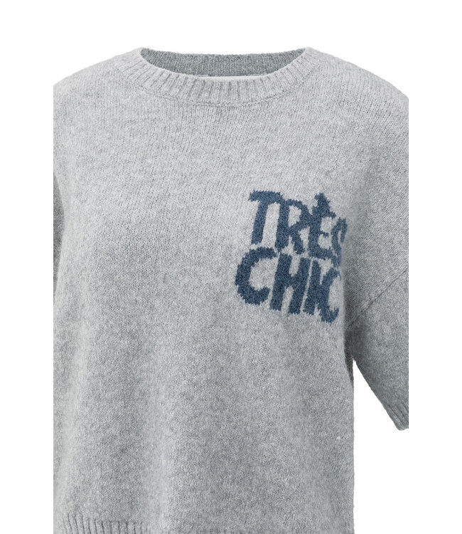 Yaya 01-000485-508 Short sleeve sweater