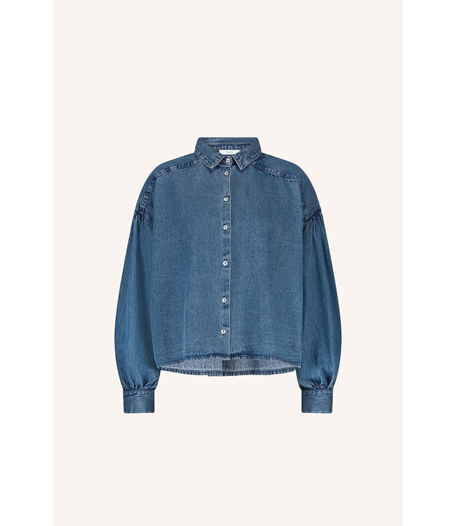 BY-BAR AMSTERDAM 25512013 Sarah denim blouse