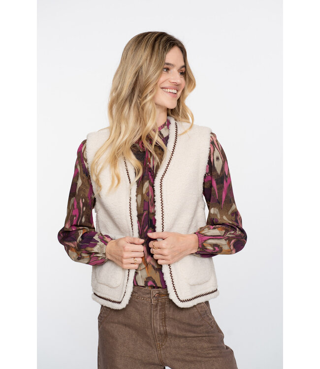 Geisha 55541-19 Gilet teddy embroidery