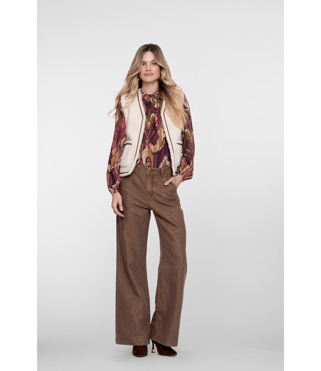 Geisha 55541-19 Gilet teddy embroidery