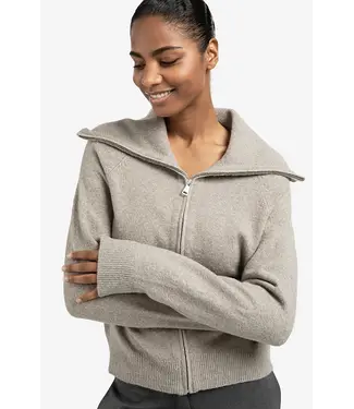 Yaya Cardigan with zipper and wide