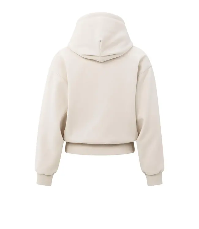 Yaya 01-109095-509 Hoodie with pleated bottom