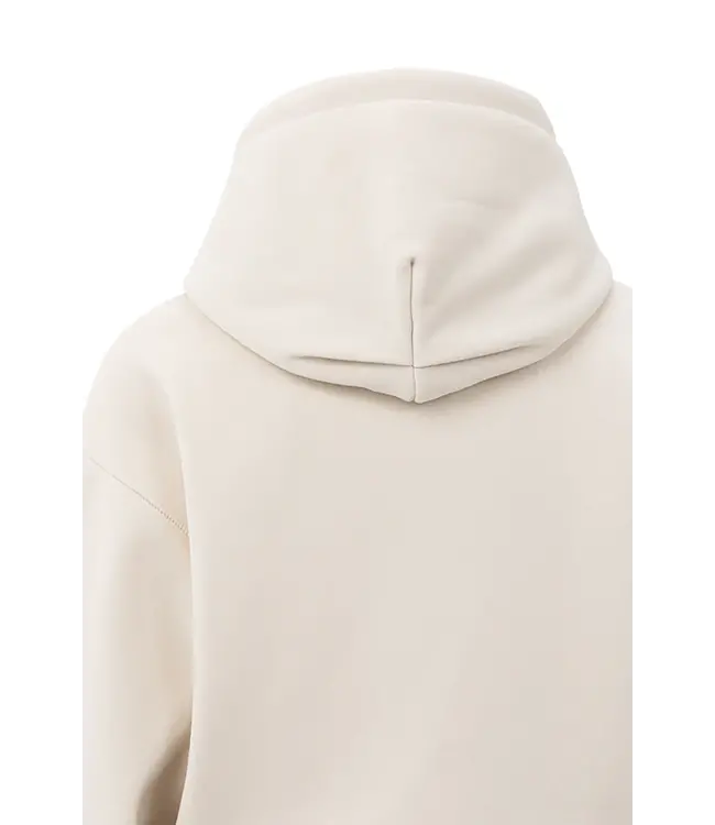Yaya 01-109095-509 Hoodie with pleated bottom