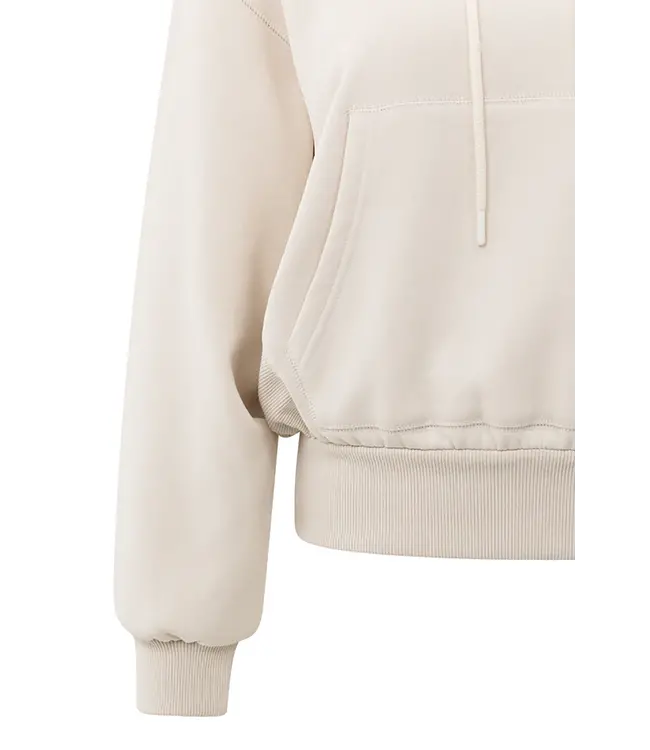 Yaya 01-109095-509 Hoodie with pleated bottom