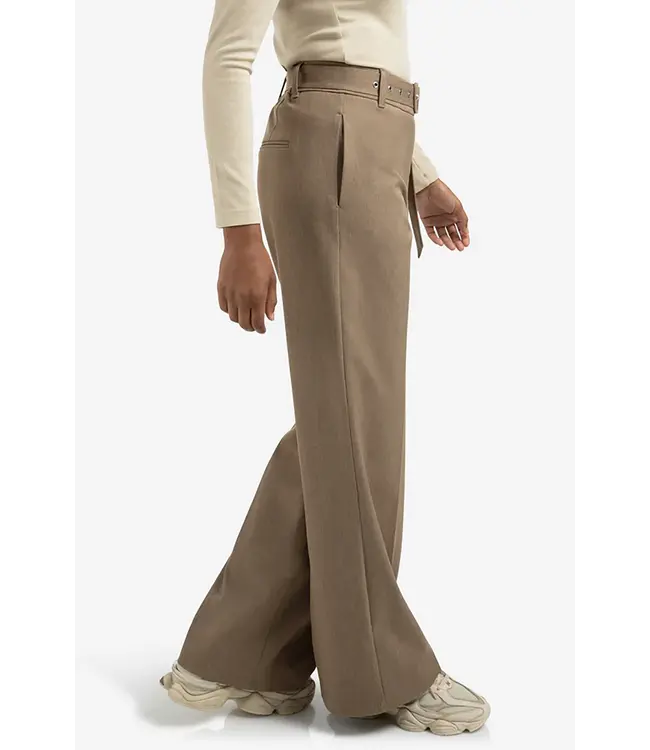 Yaya 01-301212-509 Woven wide leg trousers