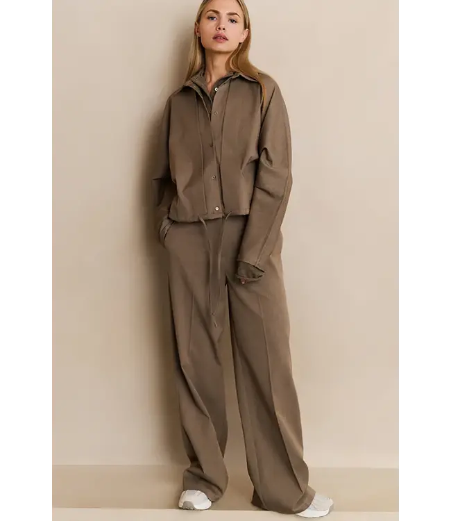 Yaya 01-301212-509 Woven wide leg trousers