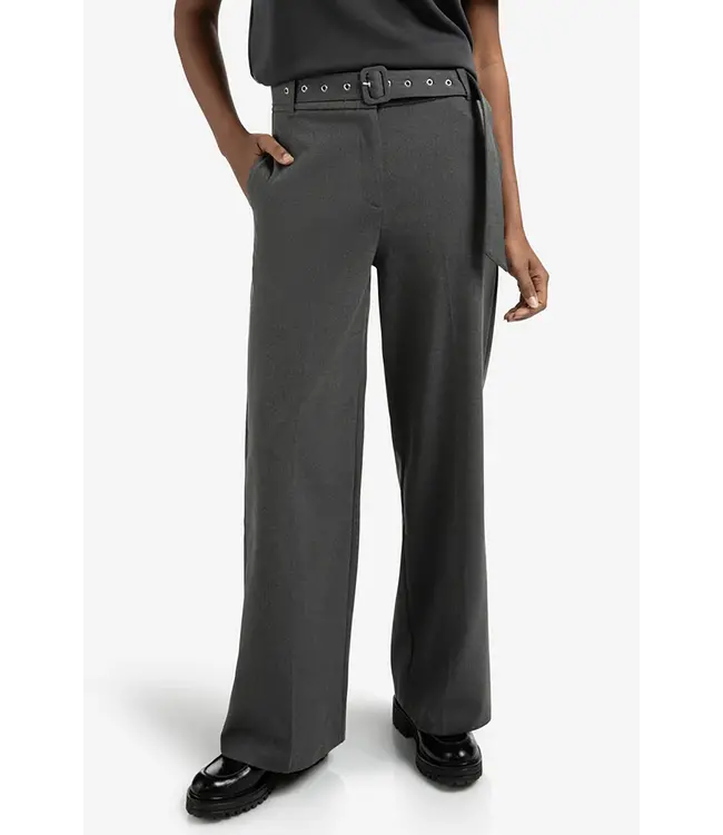 Yaya Woven wide leg trousers
