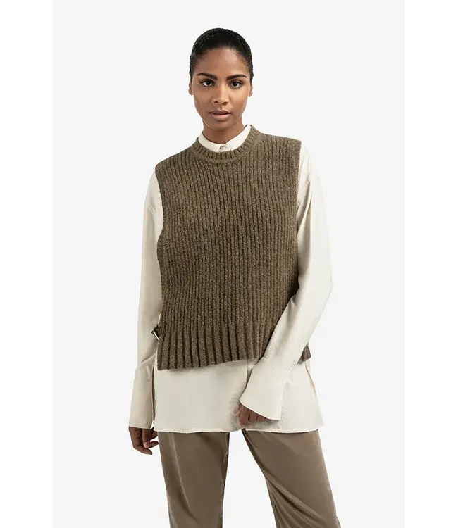 Yaya 01-000495-509 Rib stitch spencer