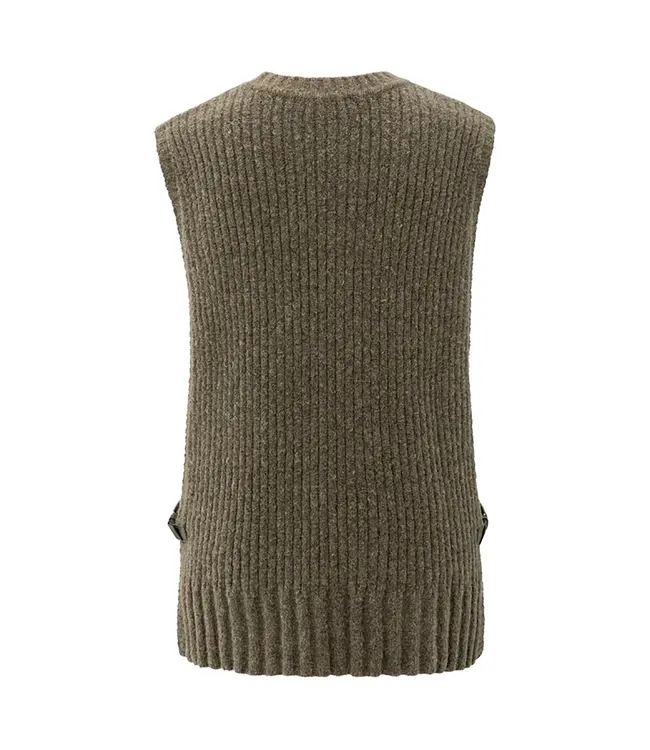 Yaya 01-000495-509 Rib stitch spencer