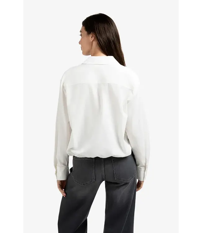 Yaya 01-201177-509 Layered blouse with knot