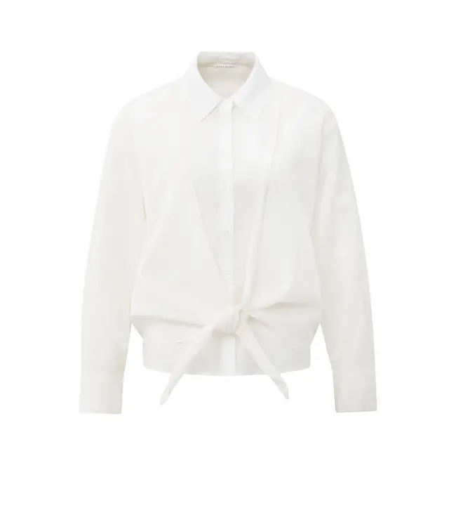 Yaya 01-201177-509 Layered blouse with knot