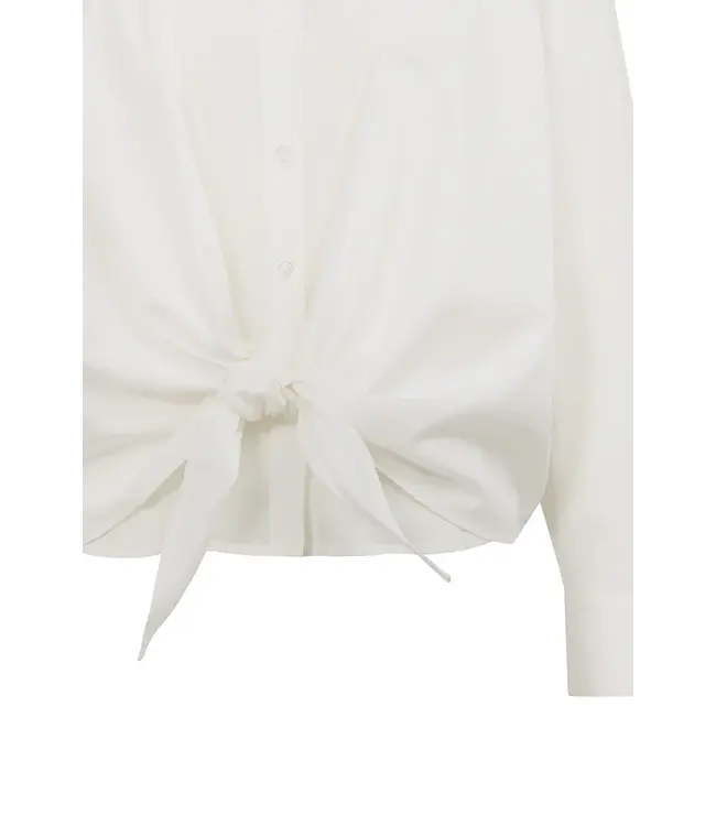 Yaya 01-201177-509 Layered blouse with knot