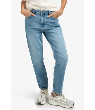 Yaya Mid waist boyfriend denim