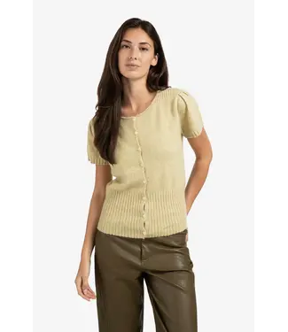 Yaya Short sleeve cardigan