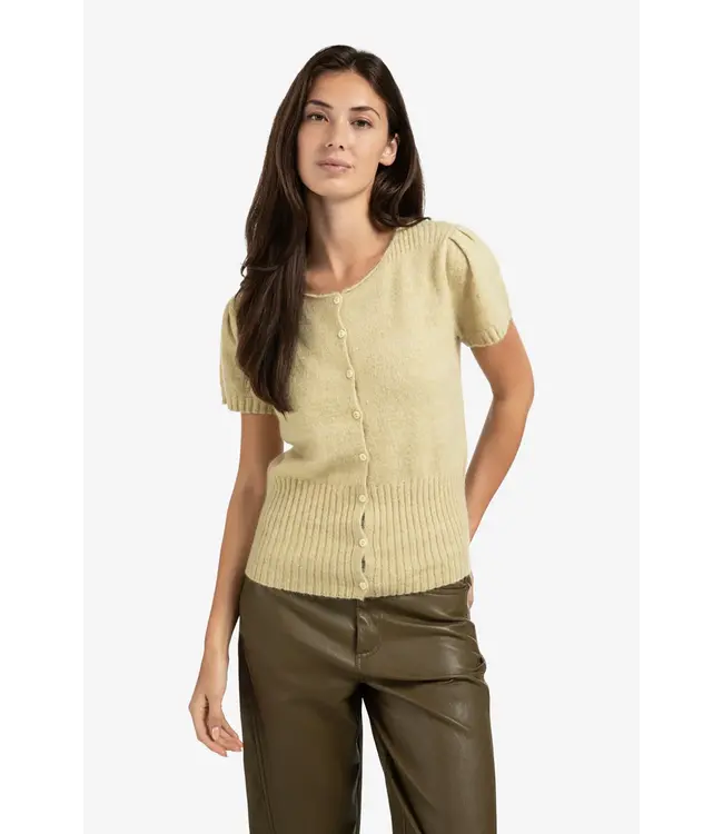 Yaya 01-010125-509 Short sleeve cardigan