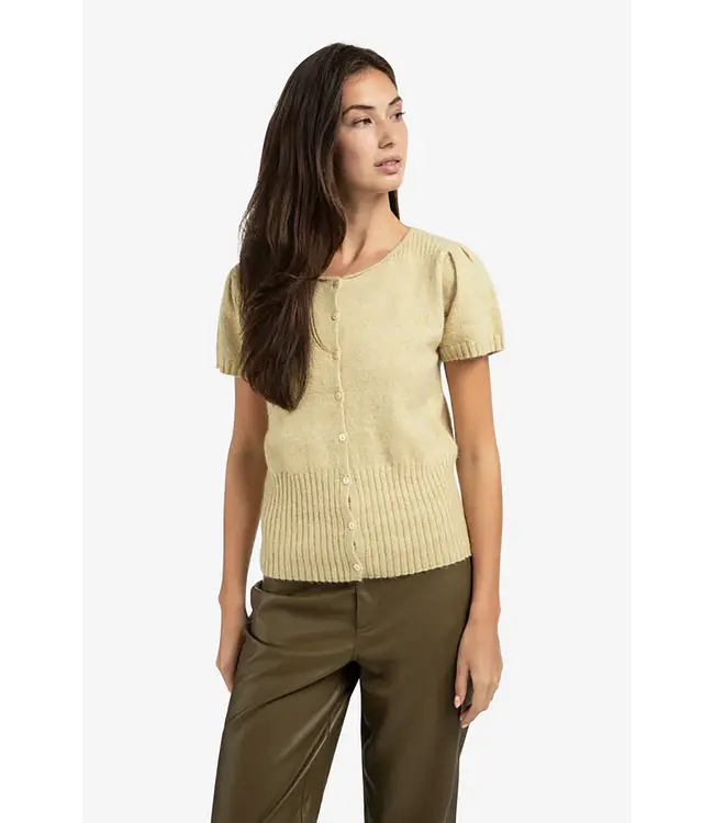 Yaya 01-010125-509 Short sleeve cardigan