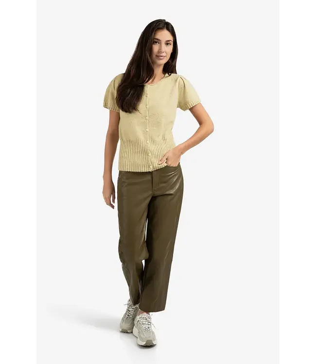 Yaya 01-010125-509 Short sleeve cardigan