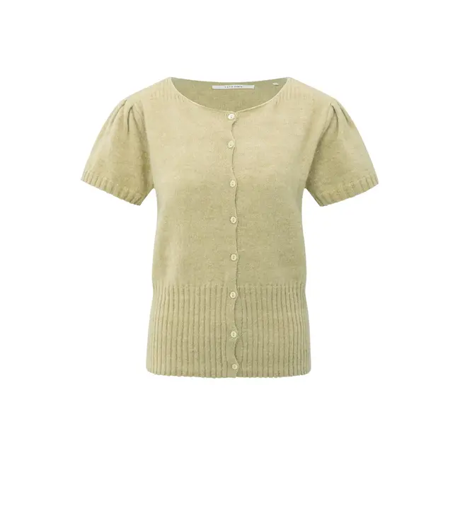 Yaya 01-010125-509 Short sleeve cardigan