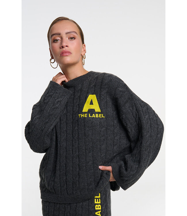 Alix the Label Cropped cable jumper
