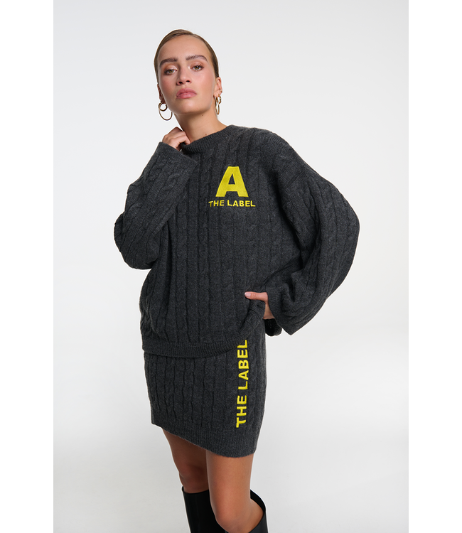 Alix the Label 2509867393 Cropped cable jumper