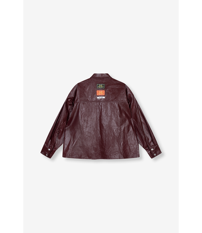 Alix the Label 2509412310 faux leather blouse