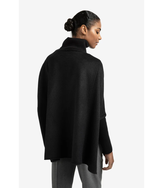 Yaya 03-521003-509 Wool mix poncho