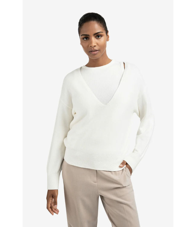 Yaya Deep v-neck sweater