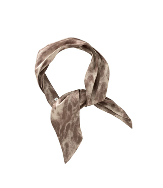 Yaya Animal satin scarf