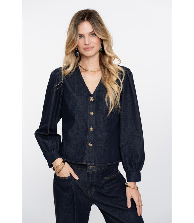 Geisha Blouse denim